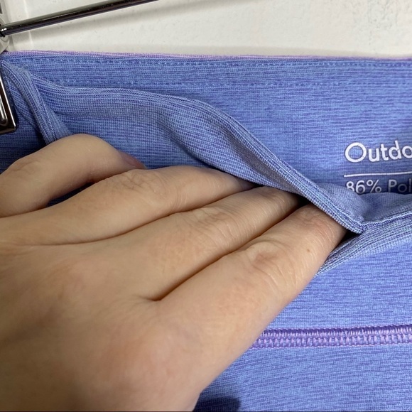 Outdoor Voices 3/4 Two-Tone Legging Lavender Lilac - Picture 3 of 7